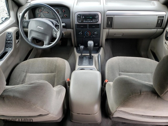 2001 Jeep Grand Cherokee Laredo with VIN 1J4GW48S01C550335, listed as a Copart auction lot 45685805 with 80,187 mi miles and Salvage Title. Bid and sale history available at carsss.com. Image 8.