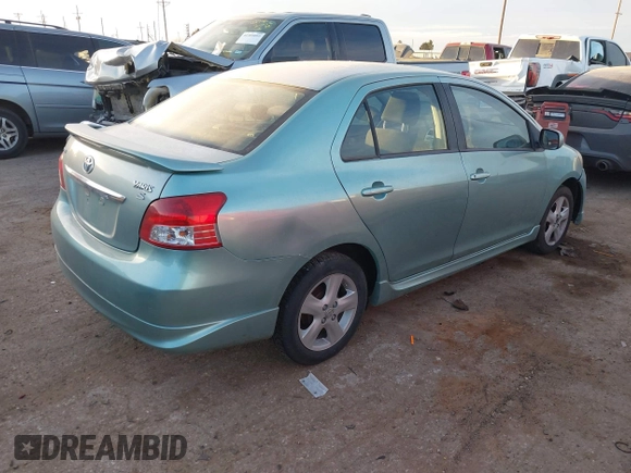 2008 Toyota Yaris with VIN JTDBT923X81201731, listed as a IAAI auction lot 41596850 with 91,079 mi miles. Bid and sale history available at carsss.com. Image 4.