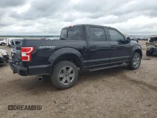 2018 Ford F-150 XL with VIN 1FTEW1EPXJFB04008, listed as a Copart auction lot 61062825 with 94,030 mi miles and Salvage title. Bid and sale history available at DreamBid. Image 3.