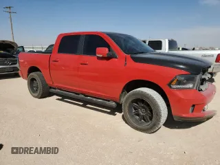2018 Ram 1500 Night with VIN 1C6RR7MT1JS145782, listed as a Copart auction lot 48660115 with 213,838 mi miles and Salvage Title. Bid and sale history available at carsss.com. Image 4.
