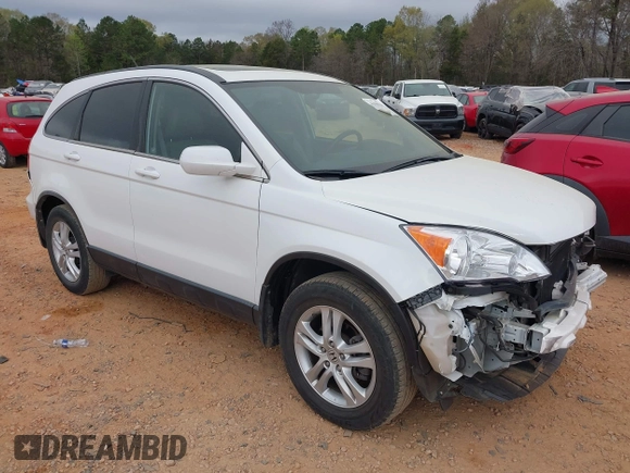 2011 Honda CR-V EX-L with VIN JHLRE3H76BC012055, listed as a IAAI auction lot 41908536 with 172,878 mi miles. Bid and sale history available at carsss.com. Image 1.