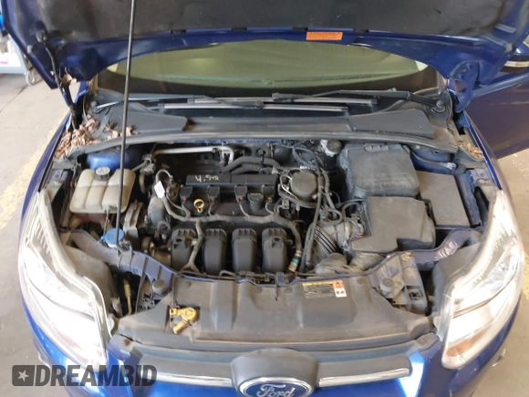 2013 Ford Focus SE with VIN 1FADP3K26DL336078, listed as a IAAI auction lot 41754365 with 104,568 mi miles. Bid and sale history available at carsss.com. Image 10.