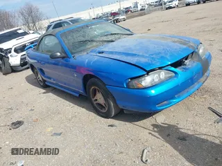 1998 Ford Mustang with VIN 1FAFP4441WF119648, listed as a IAAI auction lot 41588074 with 128,343 mi miles. Bid and sale history available at carsss.com. Image 1.