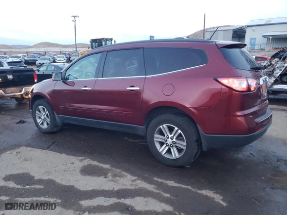2015 Chevrolet Traverse LT with VIN 1GNKRGKD4FJ234238, listed as a Copart auction lot 84156094 with 133,503 mi miles and Salvage Title. Bid and sale history available at carsss.com. Image 2.
