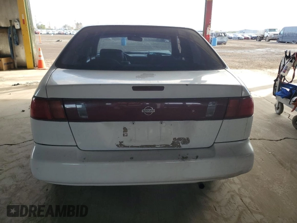 1997 Nissan Sentra XE with VIN 1N4AB41D9VC715071, listed as a Copart auction lot 84857134 with 162,357 mi miles and Salvage title. Bid and sale history available at DreamBid. Image 6.
