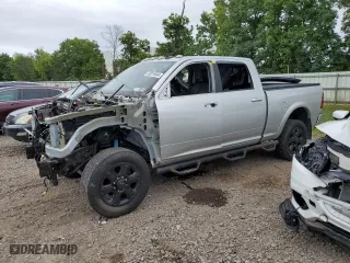 2018 Ram 2500 Laramie with VIN 3C6UR5FJ5JG350622, listed as a Copart auction lot 69376694 with 75,310 mi miles and Salvage Title. Bid and sale history available at carsss.com. Image 1.