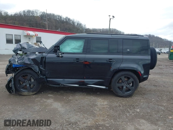 2022 Land Rover Defender X-Dynamic SE with VIN SALE27RU4N2099814, listed as a IAAI auction lot 41951353 with 54,606 mi miles and . Bid and sale history available at DreamBid. Image 15.