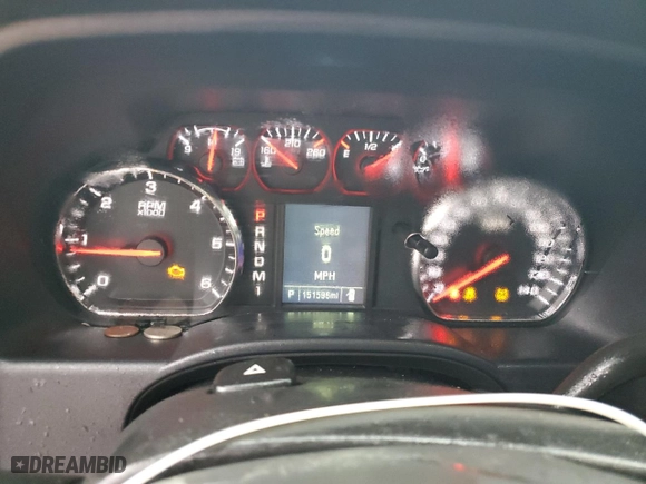 2016 Chevrolet Silverado 2500HD Work Truck with VIN 1GB2CUEG5GZ257579, listed as a Copart auction lot 43967905 with 151,596 mi miles and Salvage Title. Bid and sale history available at carsss.com. Image 9.