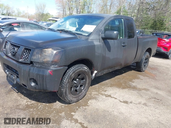 2005 Nissan Titan XE with VIN 1N6BA06A35N569289, listed as a IAAI auction lot 41985387 with 227,117 mi miles. Bid and sale history available at carsss.com. Image 17.