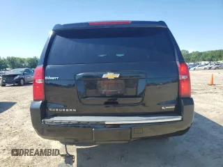 2017 Chevrolet Suburban Premier with VIN 1GNSCJKC6HR159570, listed as a Copart auction lot 55352805 with 166,661 mi miles and Salvage title. Bid and sale history available at DreamBid. Image 6.