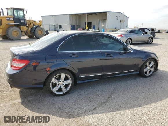 2010 Mercedes-Benz C 300 Sport with VIN WDDGF5EB7AR088729, listed as a Copart auction lot 63128875 with 224,815 mi miles and Salvage title. Bid and sale history available at DreamBid. Image 3.