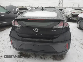 2020 Hyundai Ioniq SE with VIN KMHC65LD3LU235167, listed as a Copart auction lot 87891755 with 40,434 mi miles and Salvage title. Bid and sale history available at DreamBid. Image 6.