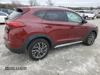 2019 Hyundai Tucson Sport with VIN KM8J33AL0KU875219, listed as a Copart auction lot 86816254 with 82,829 mi miles and Salvage Title. Bid and sale history available at carsss.com. Image 3.
