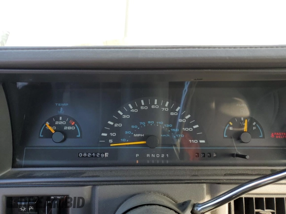 1993 Oldsmobile Cutlass Ciera S z VIN 1G3AG55N1P6333784, wystawiony jako Copart lot #44368645 z przebiegiem 82 129 mil mil oraz Czysty tytuł • Clean title. Historia ofert i sprzedaży dostępna na DreamBid. Obrazek 9.