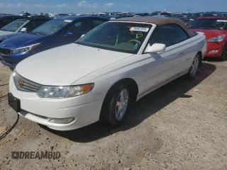 2002 Toyota Solara SE with VIN 2T1FF28P42C598530, listed as a Copart auction lot 76692504 with 84,281 mi miles and Non Repairable. Bid and sale history available at DreamBid. Image 1.