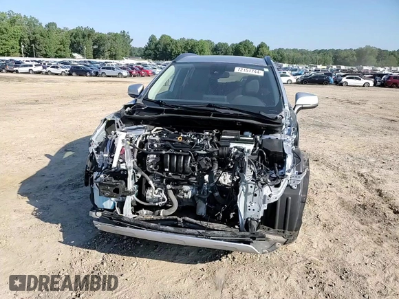 2022 Toyota Corolla Cross LE with VIN 7MUCAAAG0NV010646, listed as a Copart auction lot 72151744 with 59,273 mi miles and Salvage title. Bid and sale history available at DreamBid. Image 12.