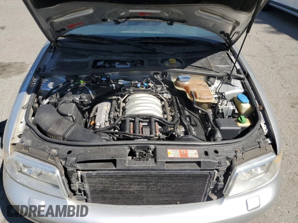 1999 Audi A4 with VIN WAUED28D1XA317865, listed as a Copart auction lot 63471495 with 123,492 mi miles and Clean title. Bid and sale history available at DreamBid. Image 11.