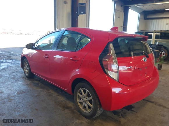 2015 Toyota Prius c One with VIN JTDKDTB3XF1108456, listed as a IAAI auction lot 41743379 with 132,265 mi miles. Bid and sale history available at carsss.com. Image 3.