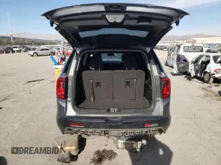 2021 GMC Acadia SLE with VIN 1GKKNKLS5MZ165860, listed as a Copart auction lot 84919044 with 36,425 mi miles and Salvage Title. Bid and sale history available at DreamBid. Image 6.