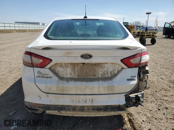 2016 Ford Fusion SE with VIN 3FA6P0T94GR406007, listed as a Copart auction lot 52178715 with 232,740 mi miles and Salvage title. Bid and sale history available at DreamBid. Image 6.