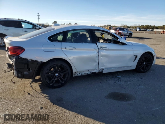 2020 BMW 4 Series 430i xDrive z VIN WBA4J3C0XLBL11548, wystawiony jako Copart lot #80773814 z przebiegiem Nie podano mil oraz Szkoda całkowita • Salvage title. Historia ofert i sprzedaży dostępna na DreamBid. Obrazek 3.