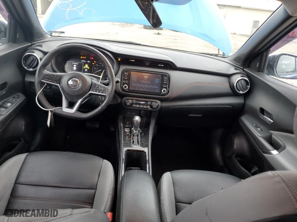 2021 Nissan Kicks SR with VIN 3N1CP5DV9ML478764, listed as a Copart auction lot 84914594 with 46,728 mi miles and Salvage Title. Bid and sale history available at carsss.com. Image 8.