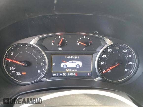 2021 GMC Terrain SLT z VIN 3GKALPEV7ML308580, wystawiony jako Copart lot #54619945 z przebiegiem 83 388 mil mil oraz Szkoda całkowita • Salvage title. Historia ofert i sprzedaży dostępna na DreamBid. Obrazek 9.