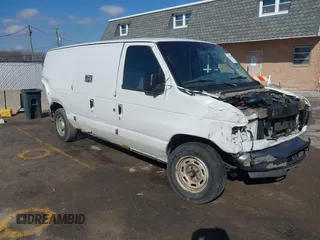 2006 Ford Econoline Cargo with VIN 1FTRE14W76HA23251, listed as a IAAI auction lot 41675487 with 98,597 mi miles. Bid and sale history available at carsss.com. Image 1.