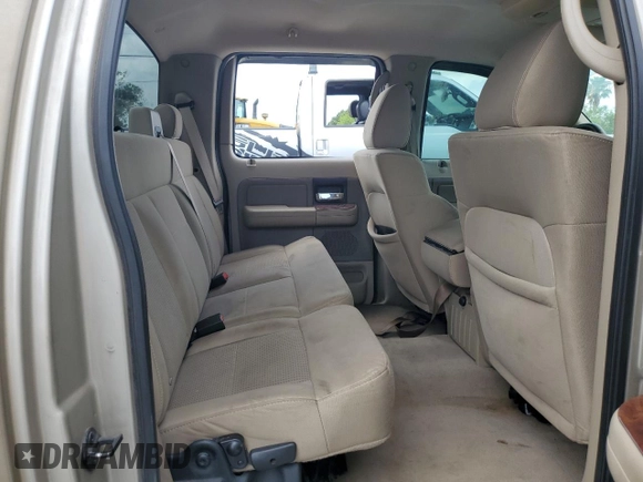 2007 Ford F-150 XLT with VIN 1FTPW12V77FA65348, listed as a Copart auction lot 59727355 with 146,566 mi miles and Salvage title. Bid and sale history available at DreamBid. Image 10.