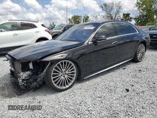 2023 Mercedes-Benz S 500 z VIN W1K6G6DB7PA208777, wystawiony jako Copart lot #51942145 z przebiegiem 93 158 mil mil oraz Szkody całkowita. Historia ofert i sprzedaży dostępna na DreamBid. Obrazek 1.