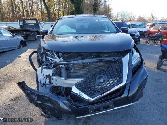 2021 Nissan Murano S with VIN 5N1AZ2AS0MC137977, listed as a Copart auction lot 80531794 with 35,908 mi miles and Salvage Title. Bid and sale history available at carsss.com. Image 5.