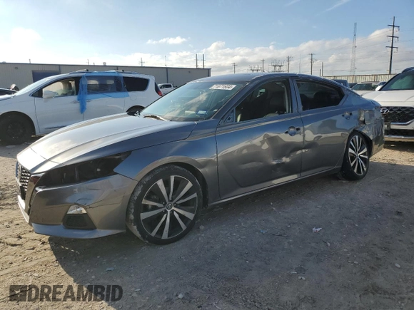 2019 Nissan Altima SR with VIN 1N4AL4CV5KC228884, listed as a Copart auction lot 71871604 with 59,278 mi miles and Salvage Title. Bid and sale history available at carsss.com. Image 1.