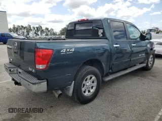2006 Nissan Titan SE with VIN 1N6AA07B76N502666, listed as a Copart auction lot 56917515 with 118,877 mi miles and Salvage title. Bid and sale history available at DreamBid. Image 3.