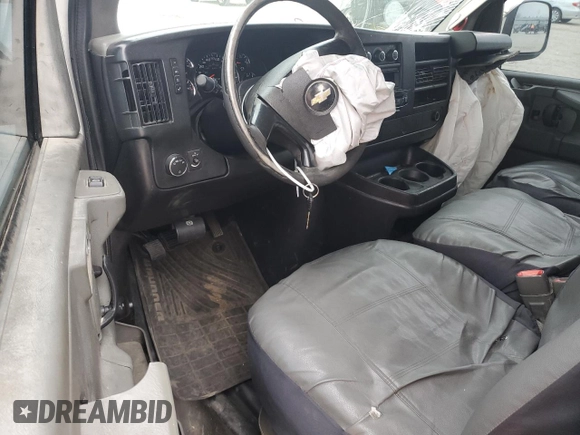2011 Chevrolet Express Cargo with VIN 1GCWGFCA0B1169848, listed as a Copart auction lot 44536435 with Not provided miles and Salvage title. Bid and sale history available at DreamBid. Image 8.