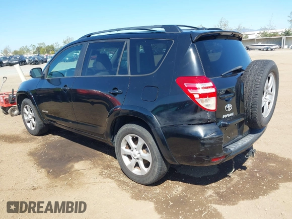 2012 Toyota RAV4 Limited with VIN 2T3DK4DV4CW066463, listed as a IAAI auction lot 42011249 with 218,526 mi miles. Bid and sale history available at carsss.com. Image 3.