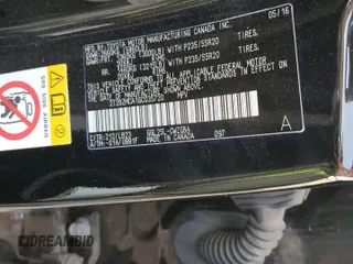 2016 Lexus RX 350 with VIN 2T2BZMCA1GC035720, listed as a Copart auction lot 63058445 with 48,302 mi miles and Salvage title. Bid and sale history available at DreamBid. Image 13.