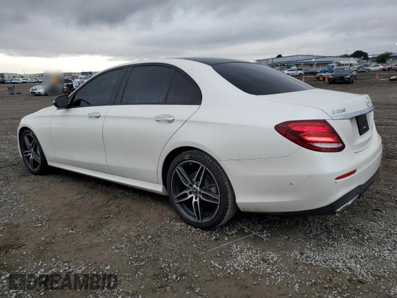 2020 Mercedes-Benz E 350 with VIN WDDZF8DB2LA707167, listed as a Copart auction lot 43819075 with 38,342 mi miles and Salvage Title. Bid and sale history available at DreamBid. Image 2.