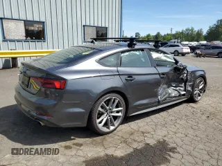2019 Audi A5 Sportback Premium Plus с VIN WAUENCF57KA034264, выставлен на аукционе Copart как лот 55860055 с пробегом 24 803 миль миль и Списание • Salvage title. История ставок и продаж доступна на DreamBid. Изображение 3.