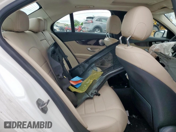 2021 Mercedes-Benz C 300 with VIN W1KWF8DB6MR647917, listed as a Copart auction lot 53898885 with 34,010 mi miles and Salvage title. Bid and sale history available at DreamBid. Image 10.