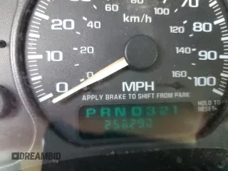 2002 Chevrolet Suburban LS with VIN 3GNEC16ZX2G265362, listed as a Copart auction lot 49386535 with 256,290 mi miles and Salvage Title. Bid and sale history available at carsss.com. Image 9.