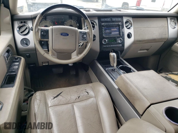 2011 Ford Expedition Limited with VIN 1FMJU1K51BEF12844, listed as a Copart auction lot 54833675 with 245,355 mi miles and Salvage title. Bid and sale history available at DreamBid. Image 8.