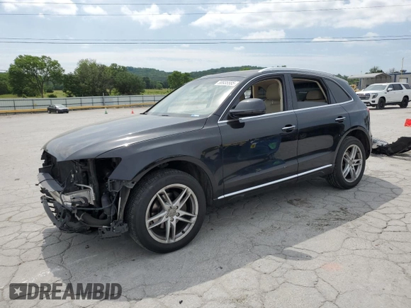 2017 Audi Q5 Premium with VIN WA1C2AFP2HA097106, listed as a Copart auction lot 58935585 with 105,187 mi miles and Salvage title. Bid and sale history available at DreamBid. Image 1.