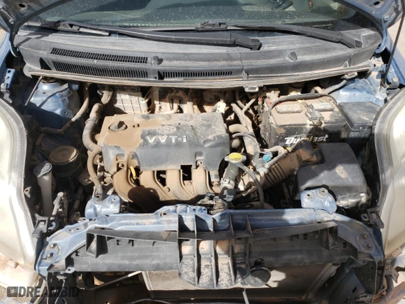 2009 Toyota Yaris with VIN JTDKT903195234291, listed as a Copart auction lot 46946795 with 152,625 mi miles and Salvage Title. Bid and sale history available at carsss.com. Image 13.