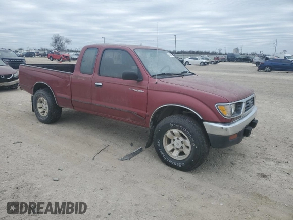 1996 Toyota Tacoma with VIN 4TAWN72N6TZ218050, listed as a Copart auction lot 41650295 with 248,490 mi miles and Clean title. Bid and sale history available at DreamBid. Image 4.