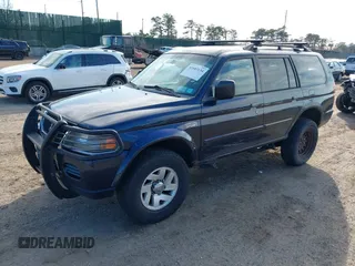 2003 Mitsubishi Montero Sport XLS with VIN JA4MT31R63J038364, listed as a IAAI auction lot 41683134 with 171,504 mi miles. Bid and sale history available at carsss.com. Image 2.
