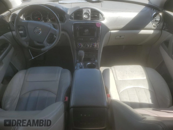 2014 Buick Enclave Leather with VIN 5GAKRBKDXEJ101270, listed as a Copart auction lot 52105975 with 107,584 mi miles and Salvage Title. Bid and sale history available at DreamBid. Image 8.