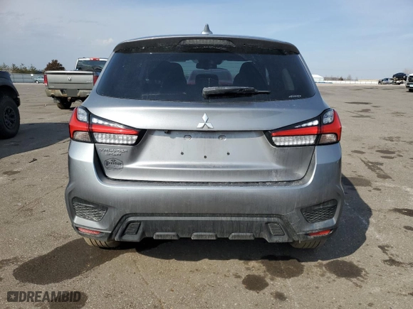 2021 Mitsubishi Outlander Sport ES with VIN JA4ARUAU1MU024562, listed as a Copart auction lot 47355835 with 60,631 mi miles and Salvage Title. Bid and sale history available at carsss.com. Image 6.