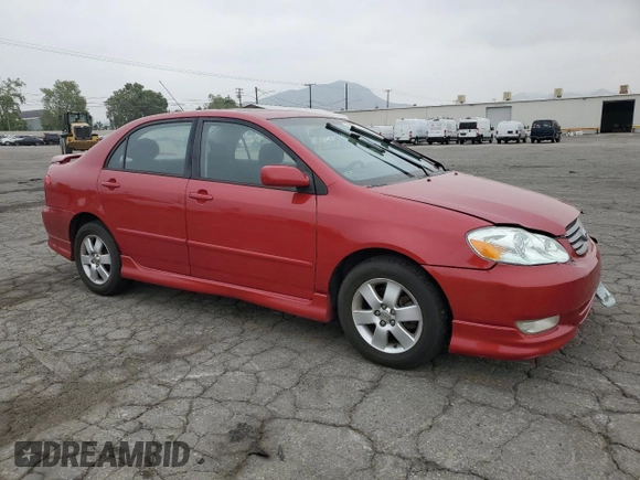 2004 Toyota Corolla CE with VIN 2T1BR32E94C305937, listed as a Copart auction lot 54332925 with 199,342 mi miles and Salvage Title. Bid and sale history available at DreamBid. Image 4.