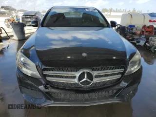 2015 Mercedes-Benz C 300 with VIN 55SWF4JB2FU061794, listed as a Copart auction lot 45213825 with 154,210 mi miles and Salvage Title. Bid and sale history available at carsss.com. Image 5.