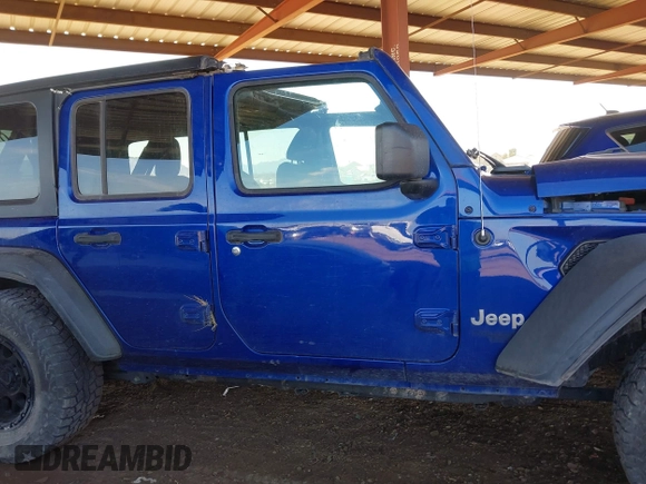 2020 Jeep Wrangler Unlimited Sport Altitude z VIN 1C4HJXDG4LW312551, wystawiony jako IAAI lot #41633675 z przebiegiem 60 097 mil mil oraz . Historia ofert i sprzedaży dostępna na DreamBid. Obrazek 14.